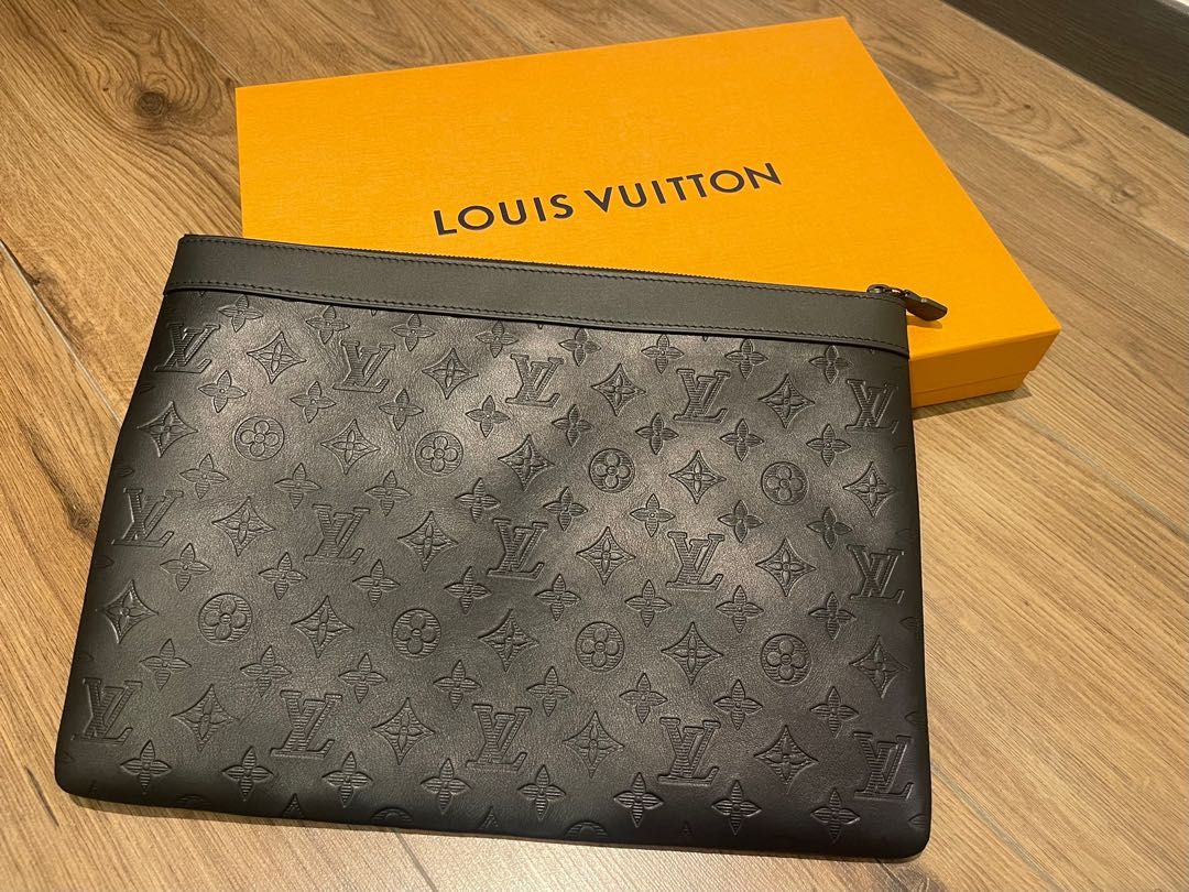 BRAND NEW] LOUIS VUITTON Discovery Pochette in Monogram Shadow Leather,  Luxury, Bags & Wallets on Carousell