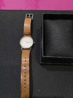 DKNY watch jam tangan genuine leather strap ori