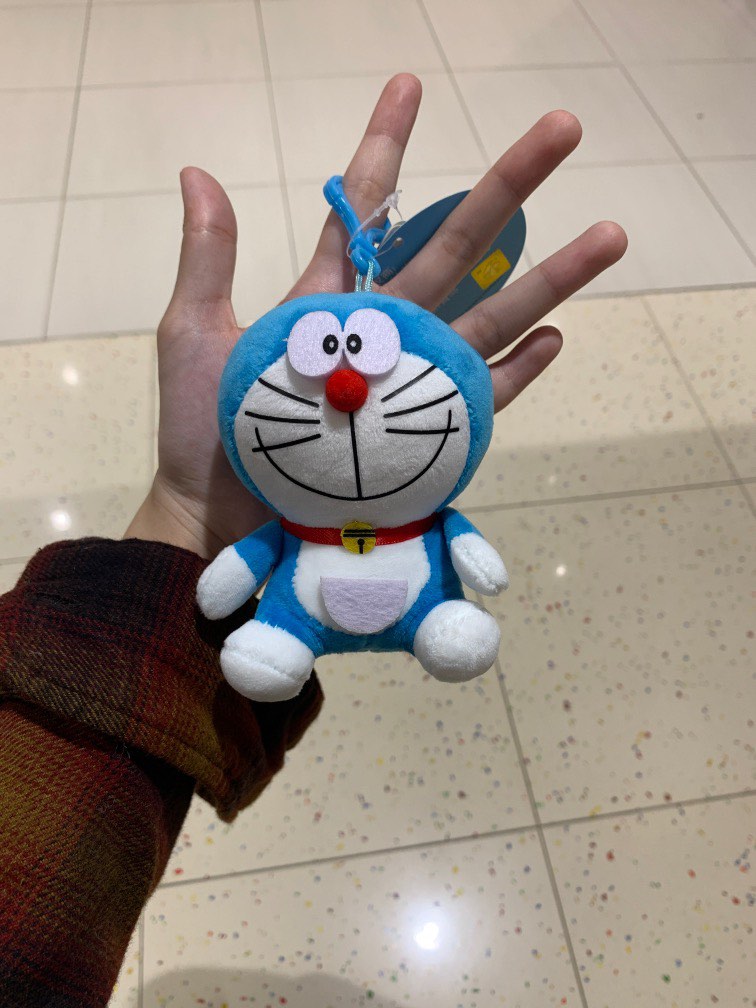 Doraemon sales plush keychain