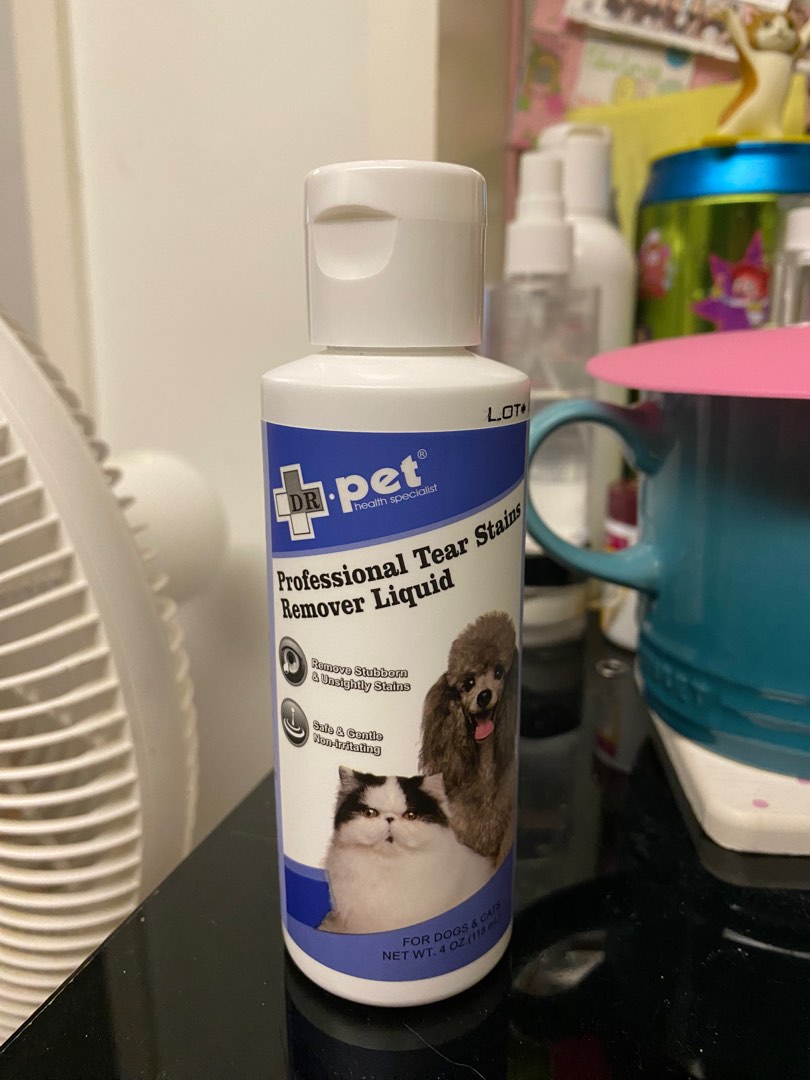 Dr. Pet Professional Tear Stains Remover liquid, 寵物用品, 寵物衣服 Carousell