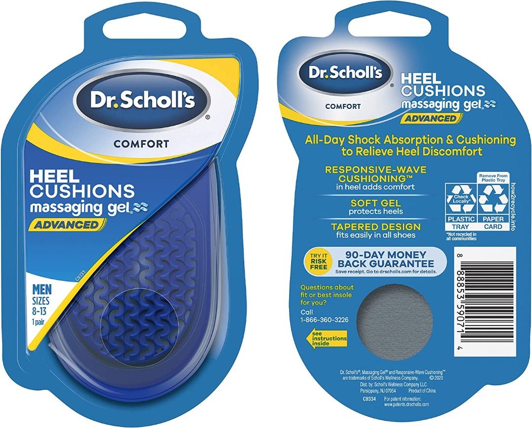 Gel insoles for heel pain deals