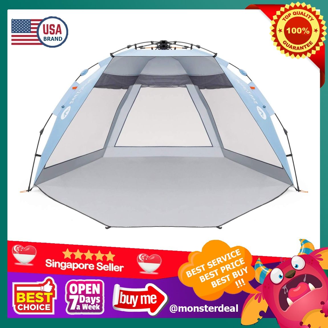 East hills beach tent store