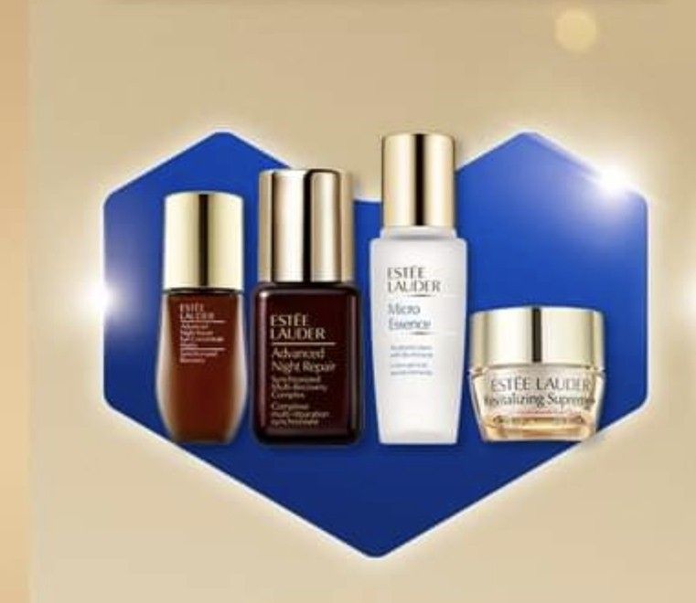 Estee lauder skincare set 4 piece, Beauty & Personal Care, Face, Face