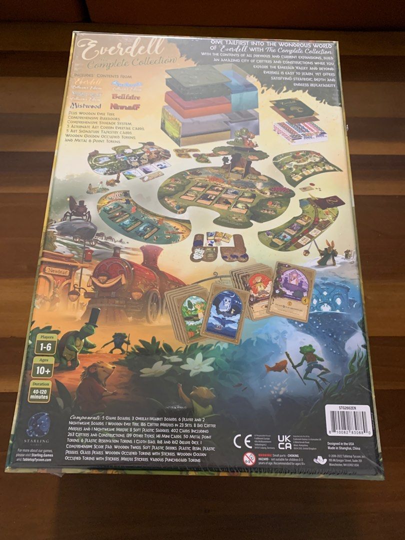 Everdell The Complete Collection Kickstarter, Hobbies & Toys, Toys