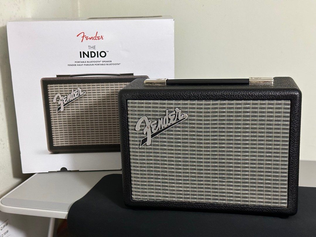 Fender Indio 第一代 黑色, 音響器材, Soundbar、揚聲器、藍牙喇叭、耳擴 Carousell