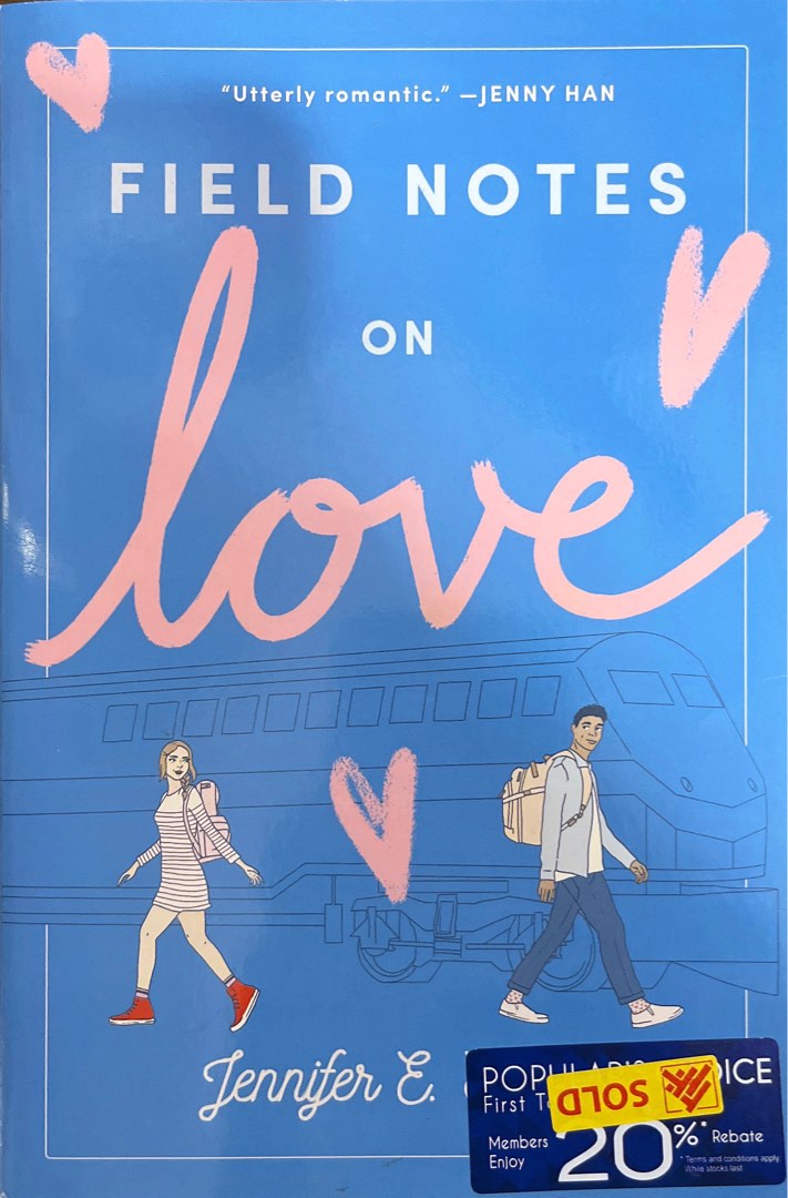 Field Notes on Love Jennifer E.Smith, Hobbies & Toys, Books