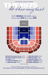 FOR SALE THE 1975 DAY 2 TICKET