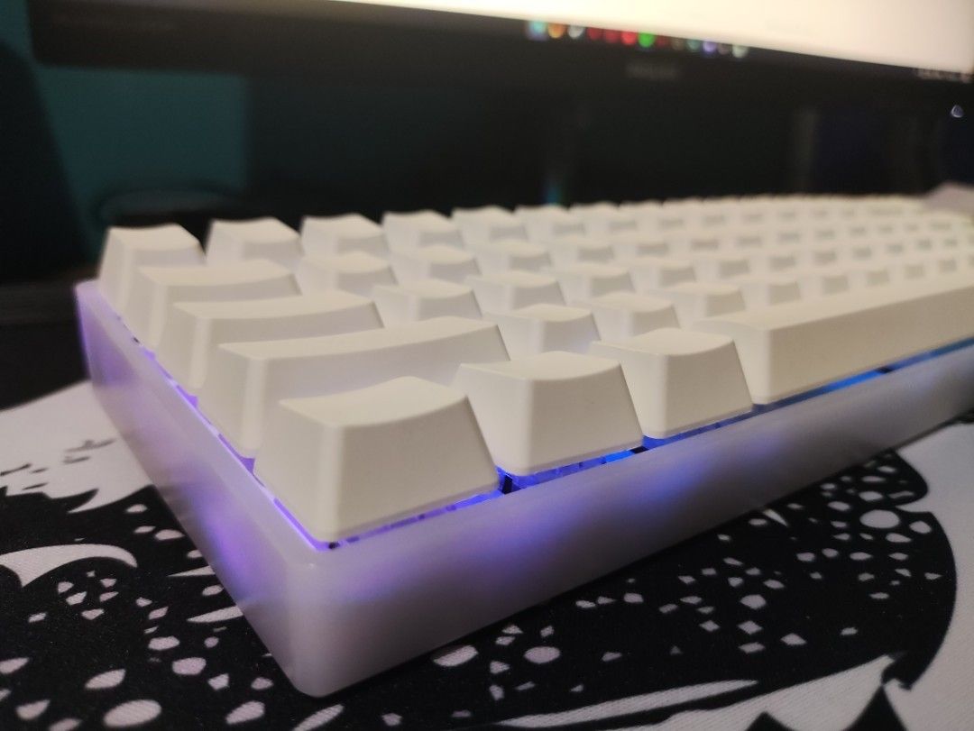 Fully modded Mechanical Keyboard garuda Gear GG68B, Computers & Tech