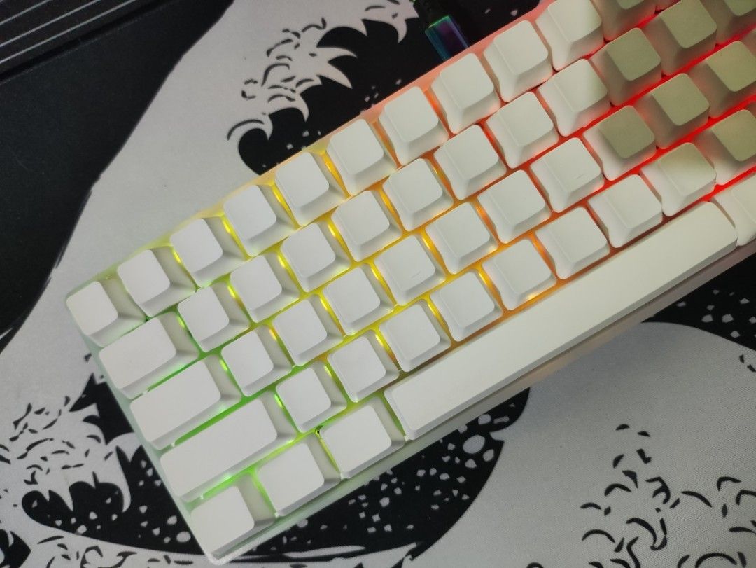 Fully modded Mechanical Keyboard garuda Gear GG68B, Computers & Tech