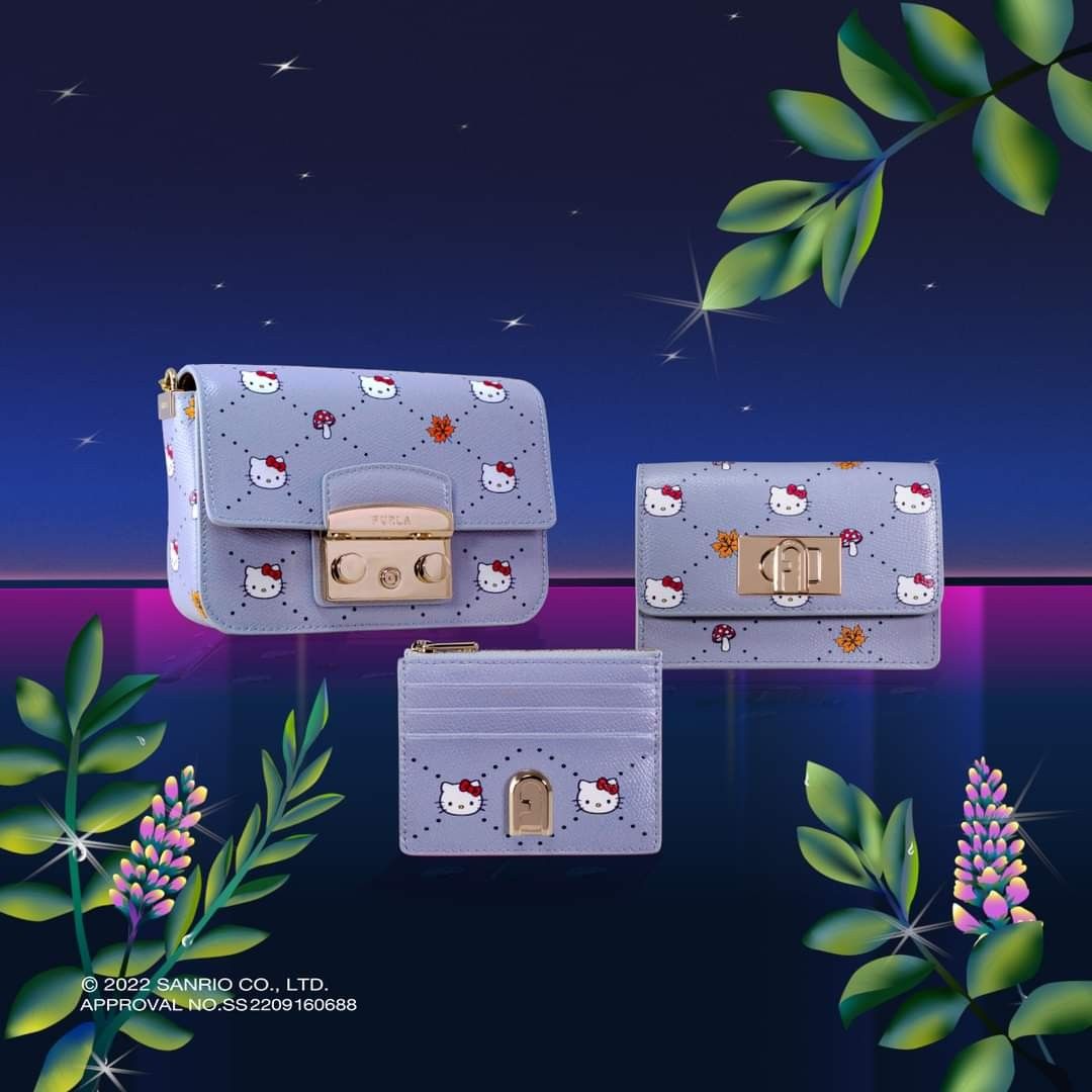 Newly Launch Furla x Sanrio Hello Kitty Bag Wallet Card