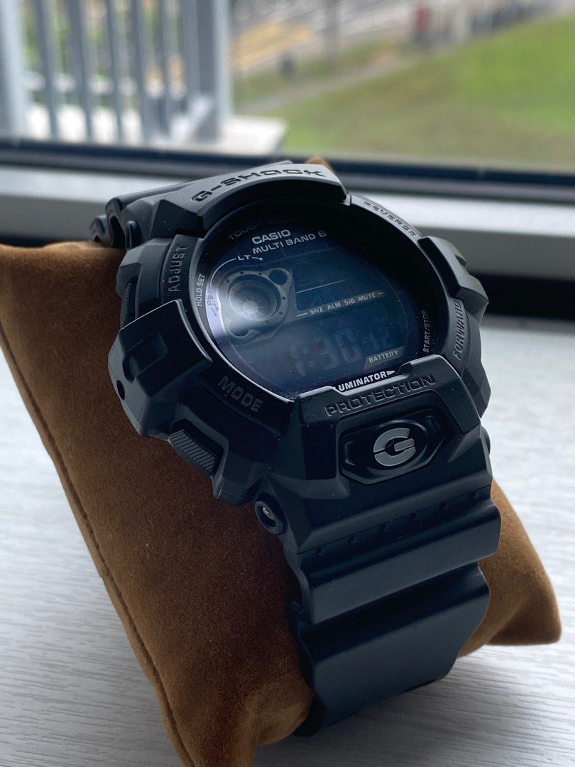 G Shock GW 8900 Tough Solar Full Black Stealth