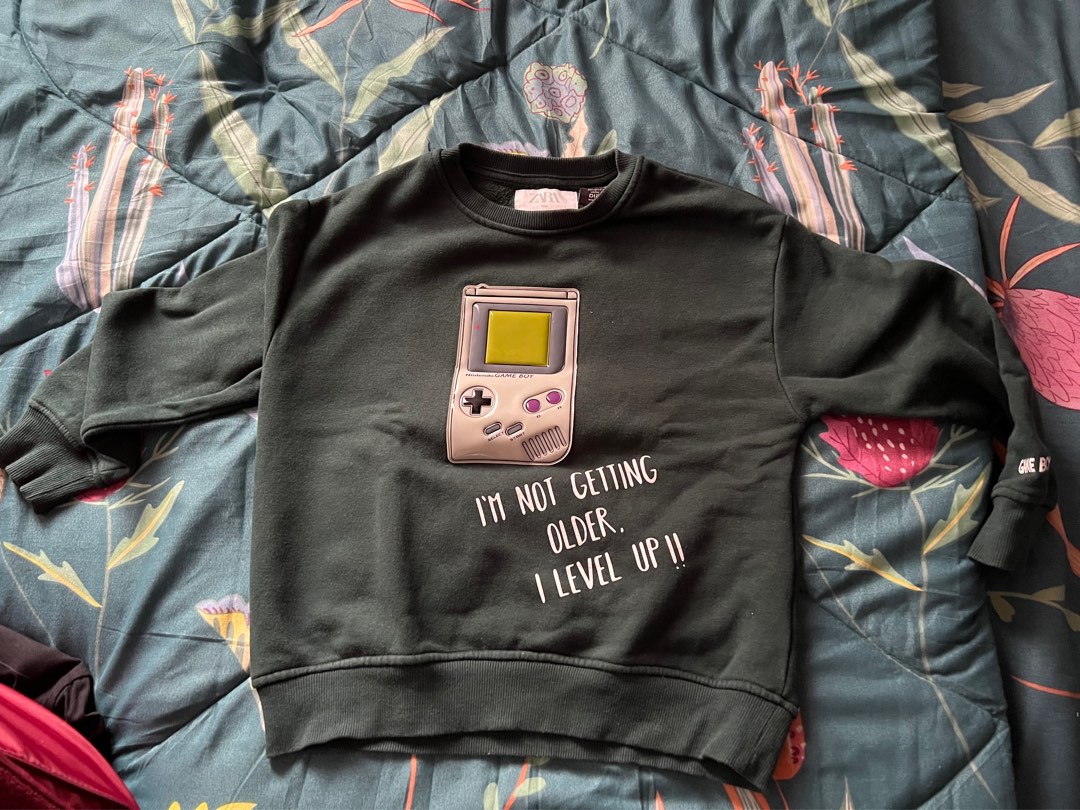 Game Boy Sweater kids Babies Kids Babies Kids Fashion on