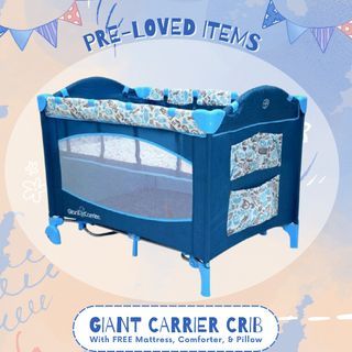 Giant carrier baby crib (pre-loved)