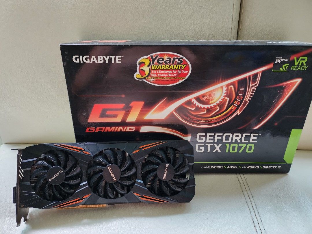 Gigabyte geforce gtx deals 1070 g1 gaming 8g