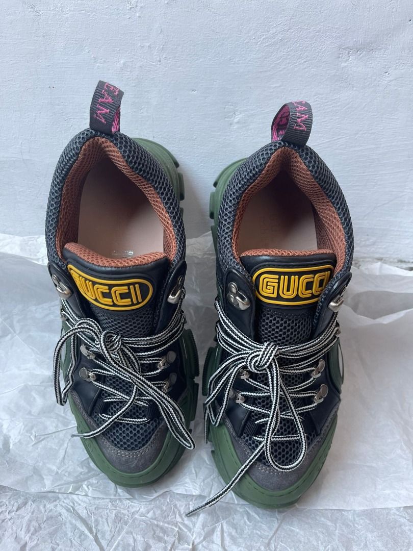 Gucci flash 2025 trek sneaker