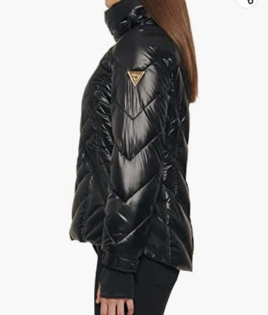 GUESS Women s Softshell Jacket with Hood Women s Fashion Coats