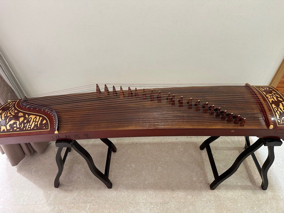 Guzheng 696D (21 Strings), Hobbies & Toys, Music & Media, Musical