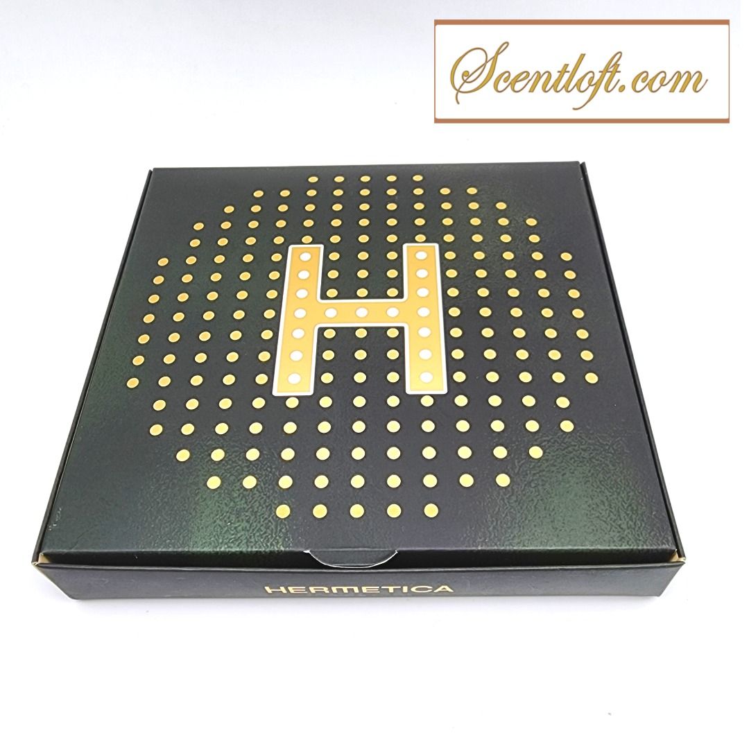 HERMETICA 4piece Vertical Ambers (alcoholfree EDP) discovery set BNIB