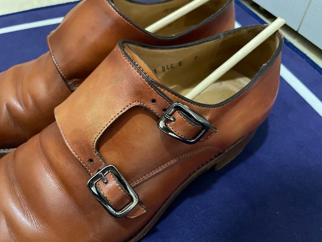 Herring double monk shoes Carousell