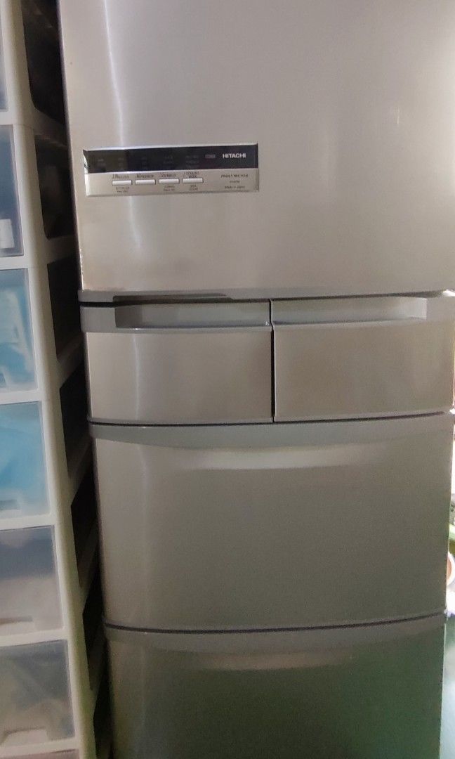 Hitachi five doors refrigerator, made in Japan, TV & Home Appliances