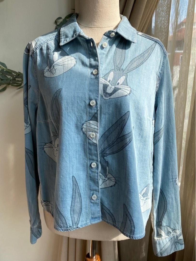 Bugs bunny denim shirt best sale