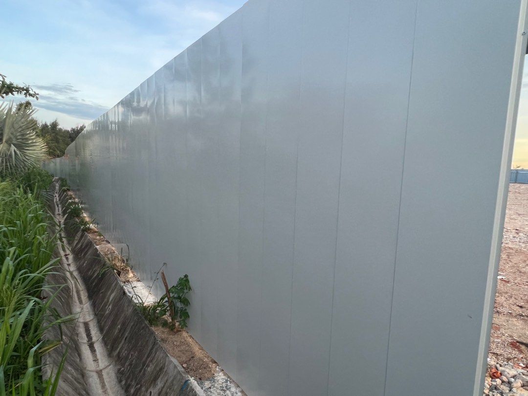 Hoarding Panel (Flat Panel & Corrugated Sheet) INCLUDING INSTALLATION , Announcements on Carousell