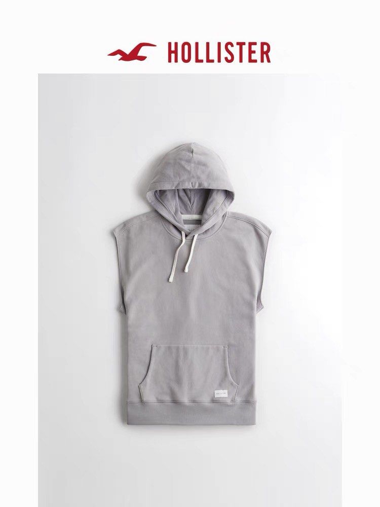Hollister sales sleeveless hoodie