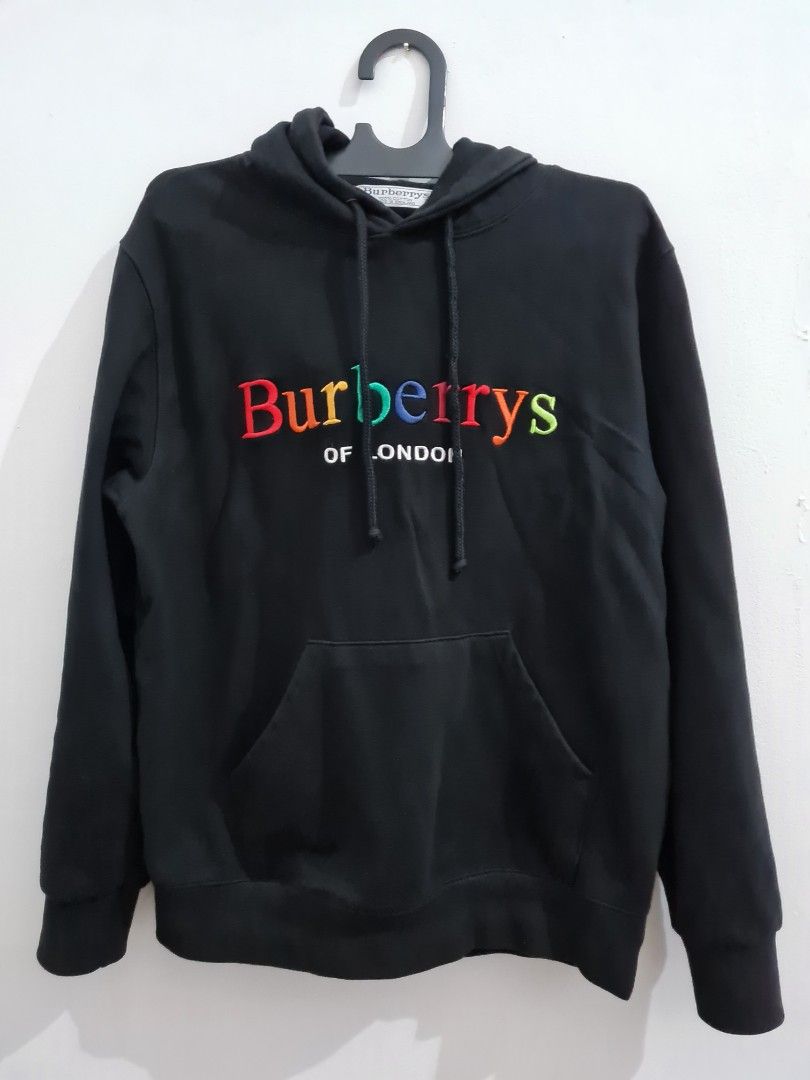 Burberry rainbow hoodie hot sale