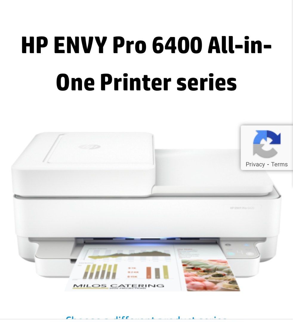 Hp Envy Pro 6400 All In One Printer Computers And Tech Printers Scanners And Copiers On Carousell 5108