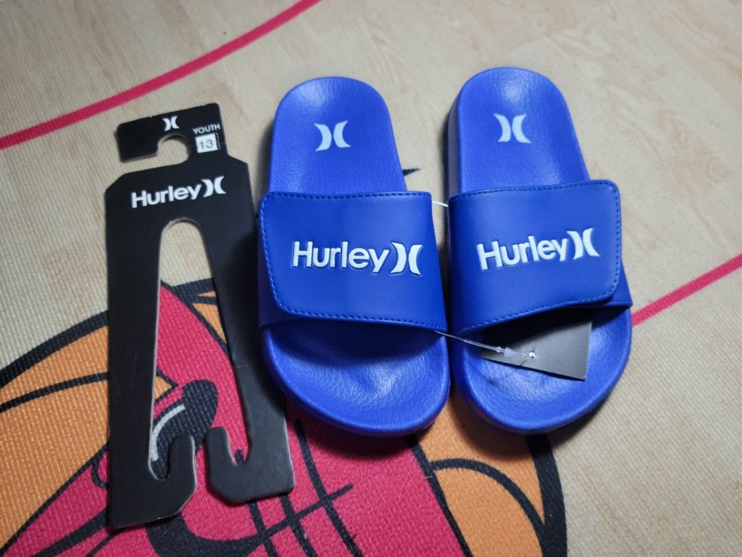 Hurley Slides for kids, Babies & Kids, Babies & Kids Fashion on Carousell