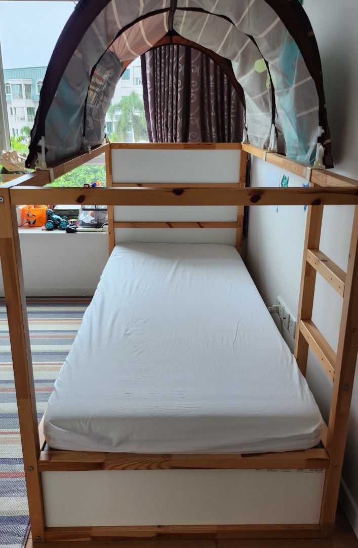 Diy kura cheap bed tent