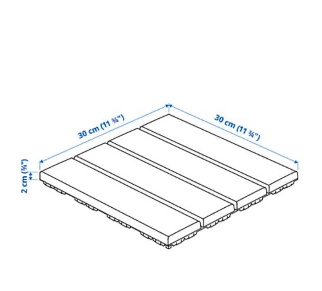 Ikea Floor decking, Furniture & Home Living, Outdoor Furniture on Carousell