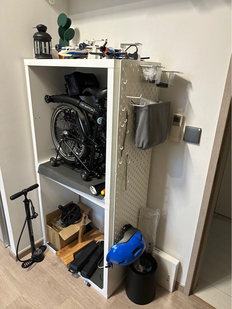 IKEA Kallax for Brompton, Furniture & Home Living, Furniture, Shelves