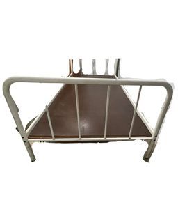 Ikea metal bed with mattress