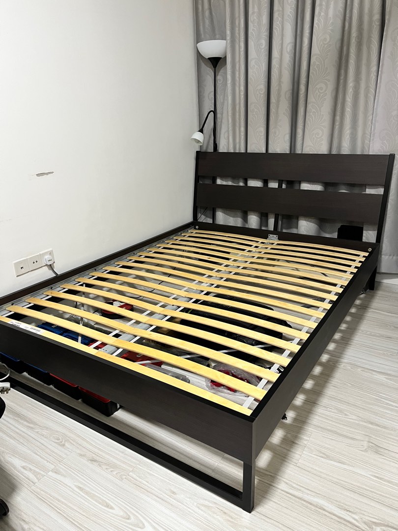 Ikea trysil shop full bed frame