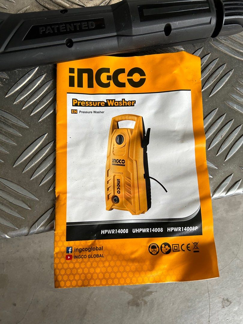 Ingco pressure washer, TV & Home Appliances, Vacuum Cleaner