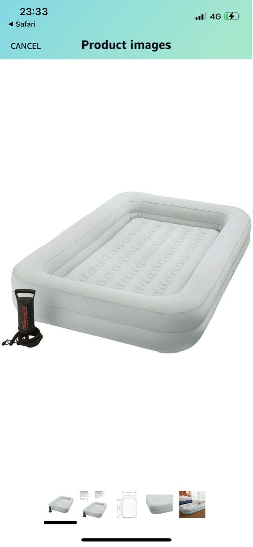 Intex Kids Travel Bed set, Babies & Kids, Going Out, Other Babies Going