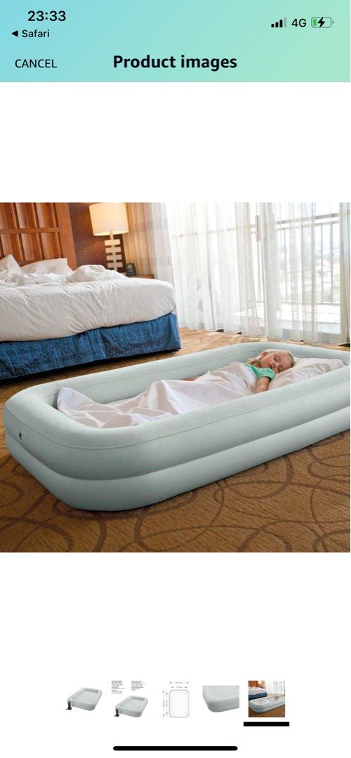 Intex Kids Travel Bed set, Babies & Kids, Going Out, Other Babies Going