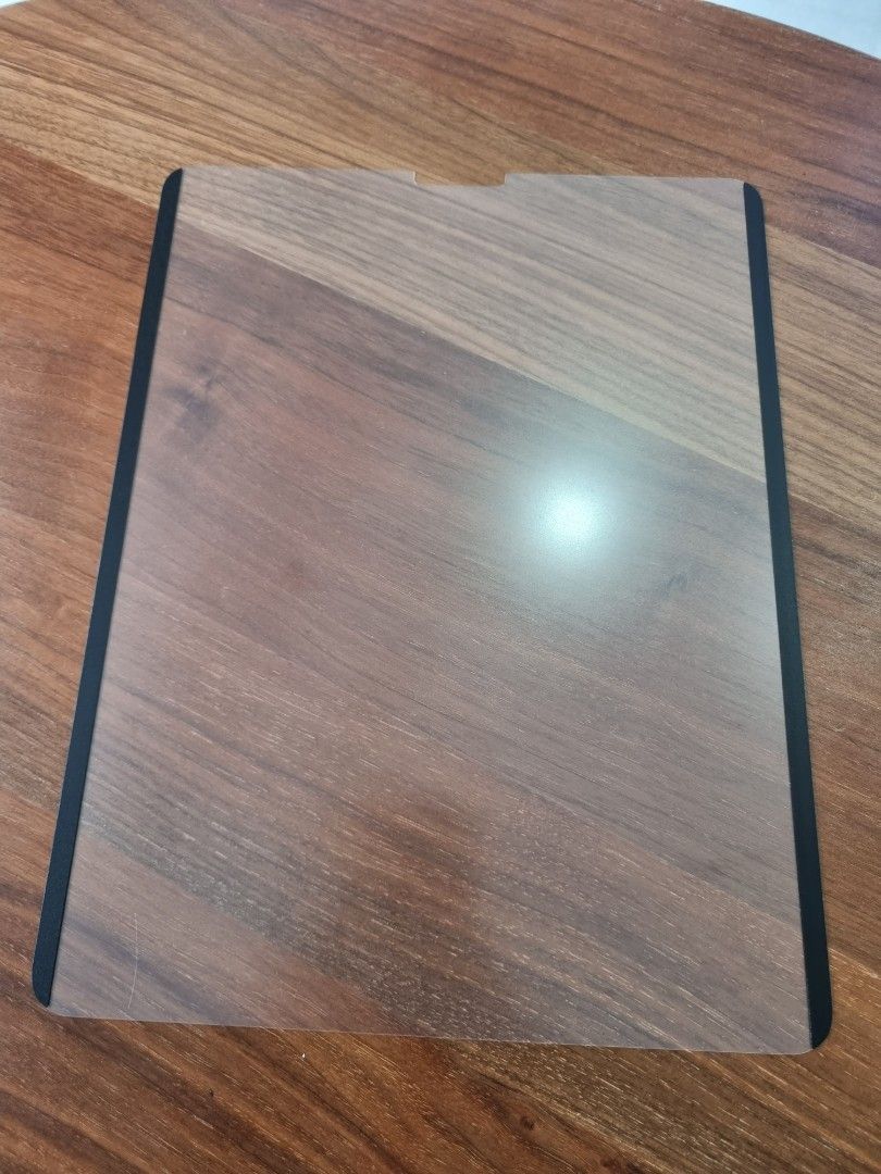iPad Pro Screen Protector (Category: Other Mobile & Gadget Accessories) located in Singapore. Submitted by toysformer (Listing ID 1197832466, Image 1). Description: For iPad Pro 12.9 inch screen. This is a matt finish type, for art paper feel. Comes with packaging. Meet at Tg Pagar MRT weekday evenings at mutually convenient time..