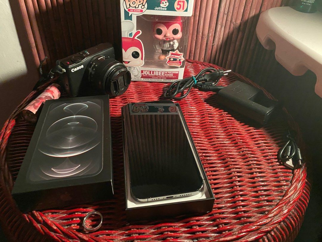 Iphone 12 pro max (128gb) fu (Category: iPhone 12 Series) located in Quezon City. Submitted by tyler8. (Listing ID 1197944287, Image 3). Description: Iphone 12 pro max (128gb) Factory unlocked Open for swap No icloud issue All working faceid & truetone 85% battery health Unit comes w box & casing only. .