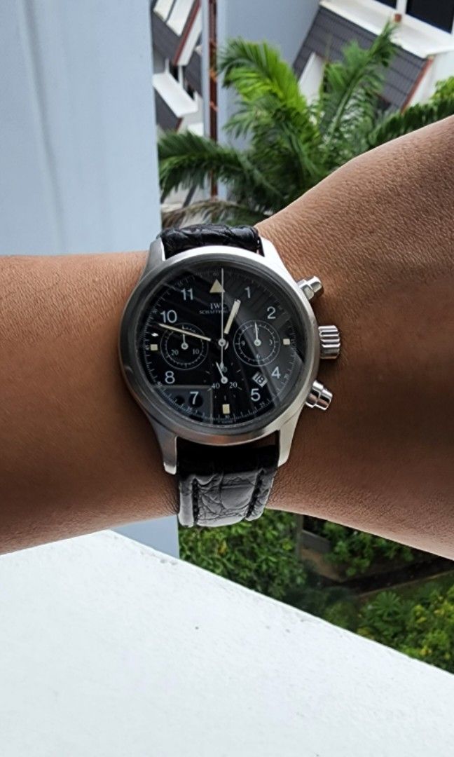IWC Pilot Flieger Chronograph 3741 Luxury Watches on Carousell