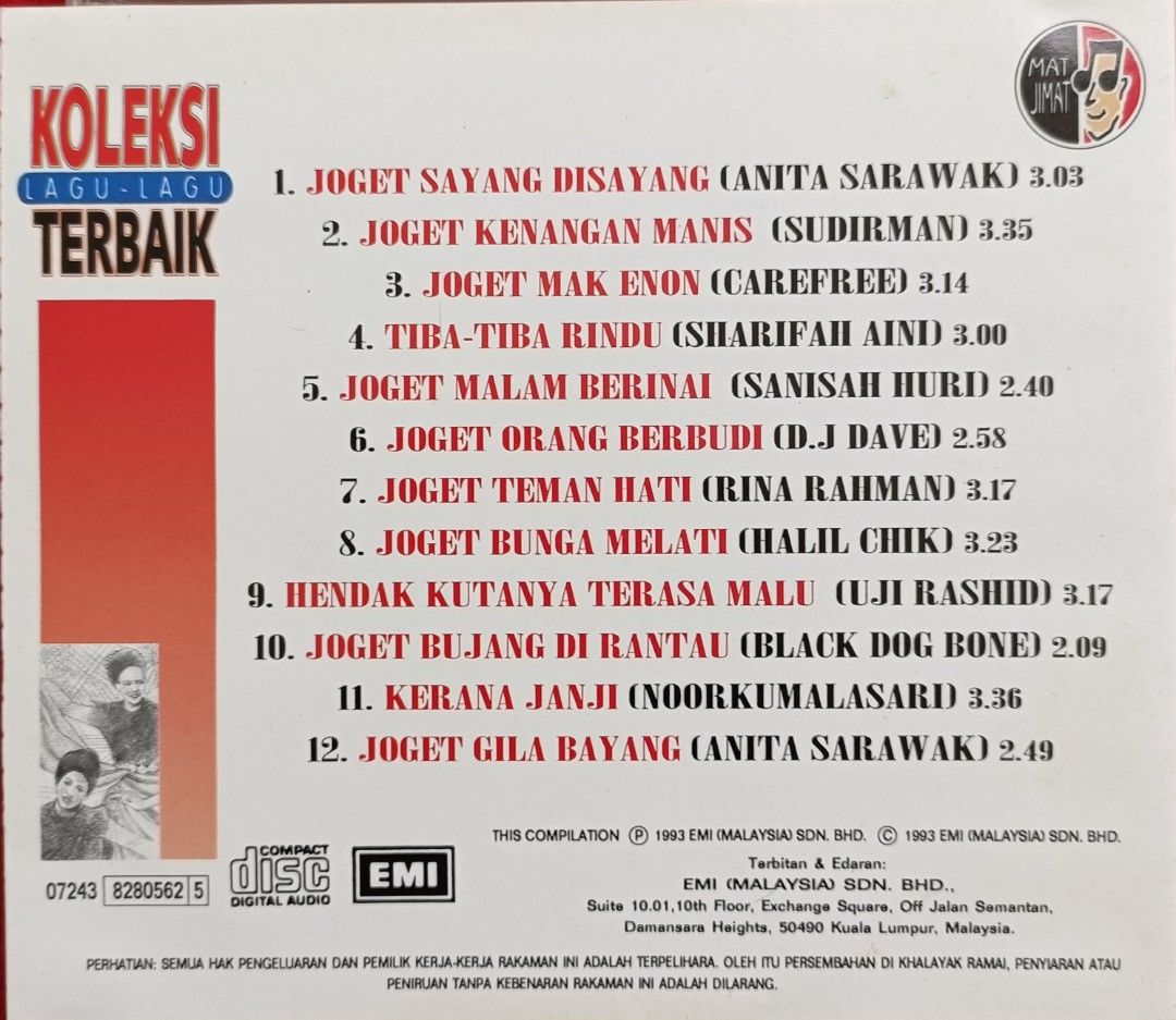 JOGET KENANGAN MANIS CDR, Hobbies & Toys, Music & Media, CDs & DVDs on