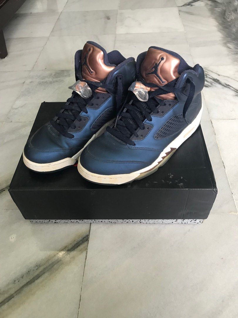 Jordan clearance 5s bronze