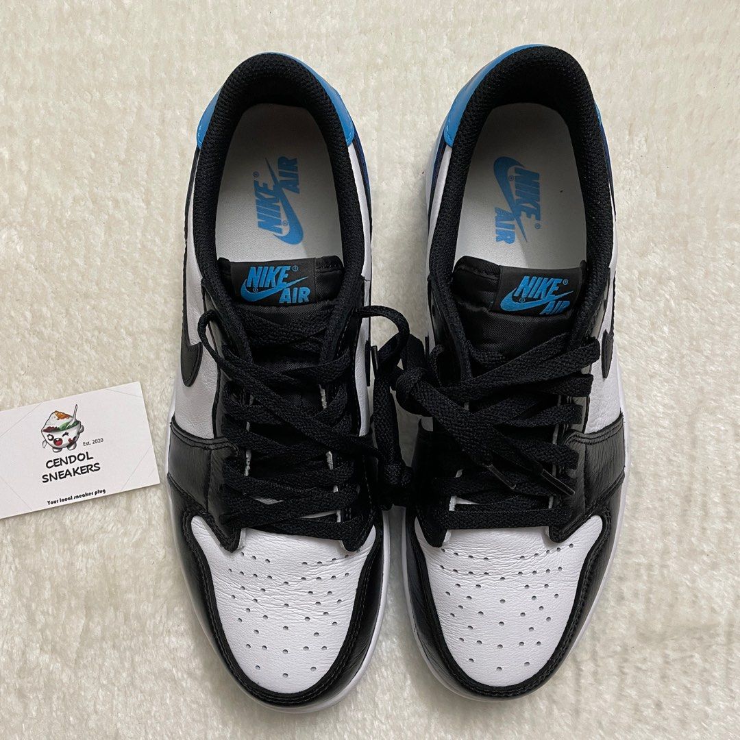 aj1 low unc blue