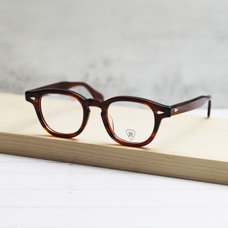 JULIUS TART OPTICAL, AR , COLOR: DEMI AMBER , SIZE: 44/46/48, 男裝