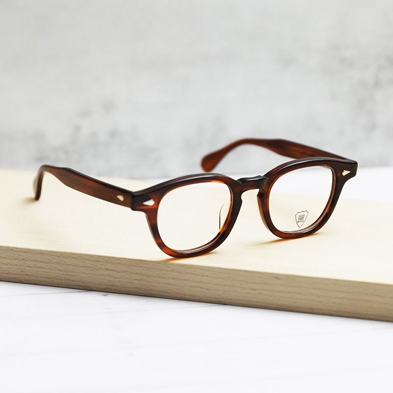 JULIUS TART OPTICAL, AR , COLOR: DEMI AMBER , SIZE: 44/46/48, 男裝