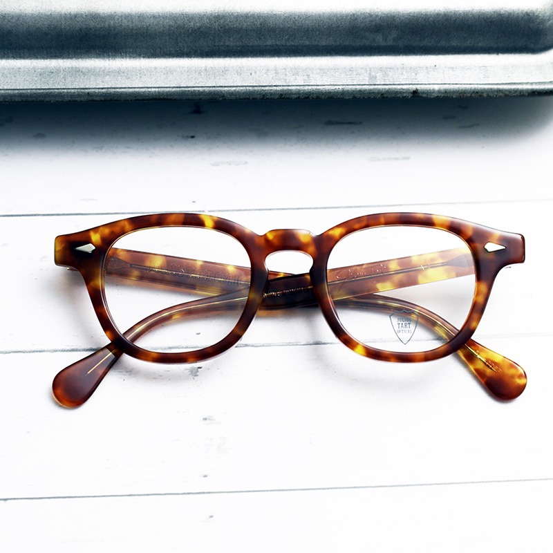 JULIUS TART OPTICAL, AR , COLOR: LIGHT TORTOISE, SIZE: 46-22, 男裝 