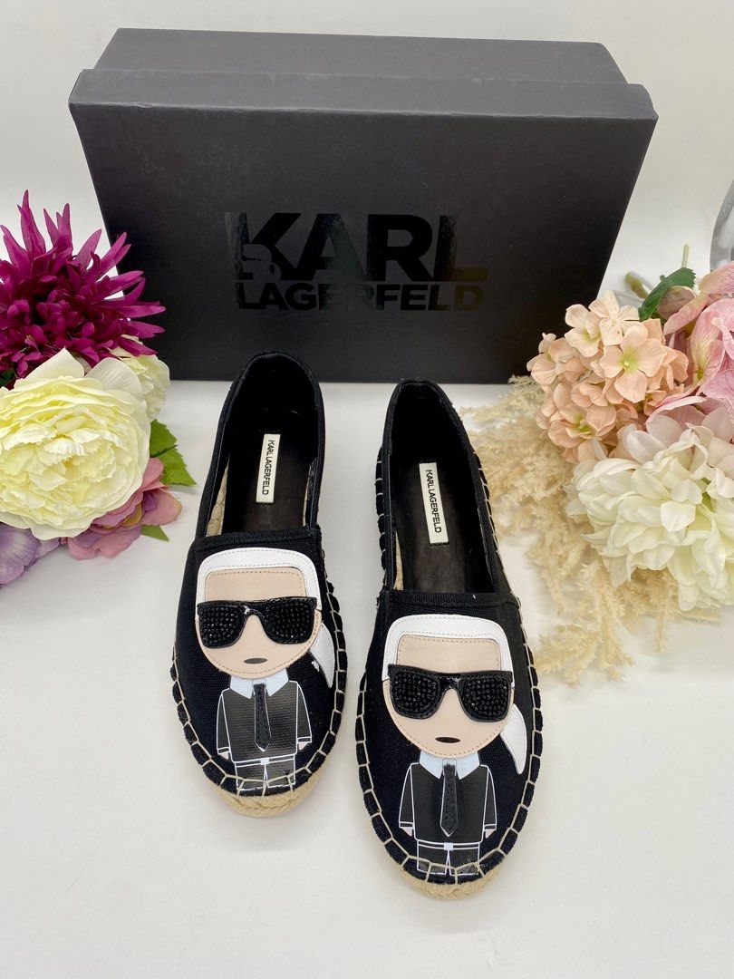 Karl lagerfeld espadrilles cheap