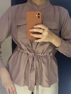 Kemeja wanita atau shirt atau kemeja parka