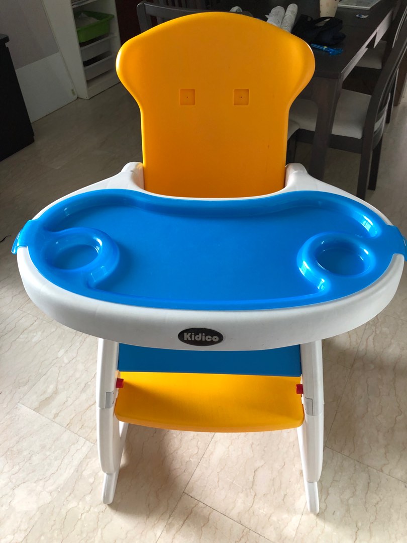 Kidico 2 in 1 High Chair, Babies & Kids, Nursing & Feeding, Baby High